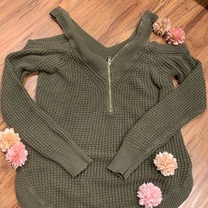Off the Shoulders Knitted Top